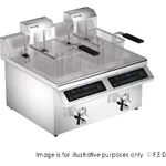 Benchstar Double Tanks Auto Lifting Induction Fryer - IF7000D-AL