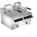 Benchstar Double Tanks Auto Lifting Induction Fryer