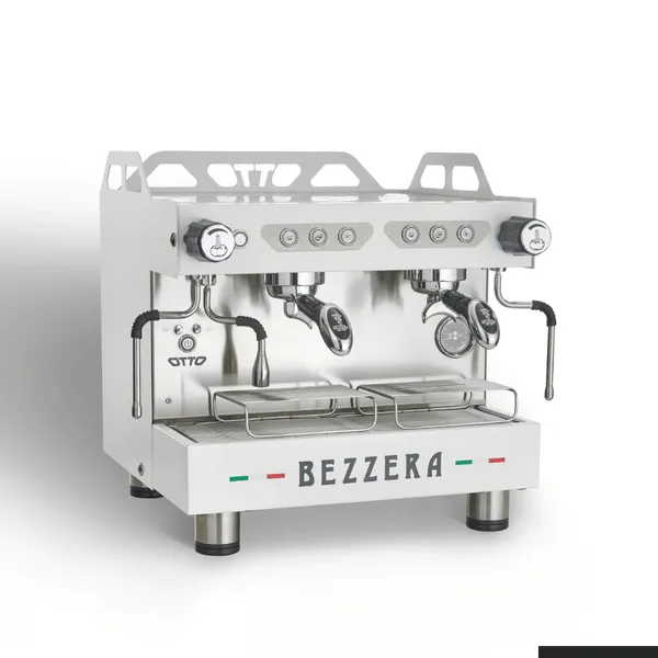 Bezzera OTTO DE Auto Foamer 2 Group Espresso Machine - White