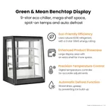 Bonvue Chilled Angled Counter Top Food Display view 5