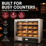 Benchstar Pie Warmer & Hot Food Display - DH-805E view 8