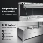 Bonvue Angled Countertop Wet and Dry Bain Marie BM17TC view 7