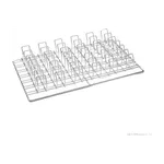 Fagor Stainless Steel Spike and Rib Grid Tray for Combi Oven