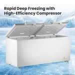 Thermaster 750L Chest Freezer with Stainless Steel Lids view 4