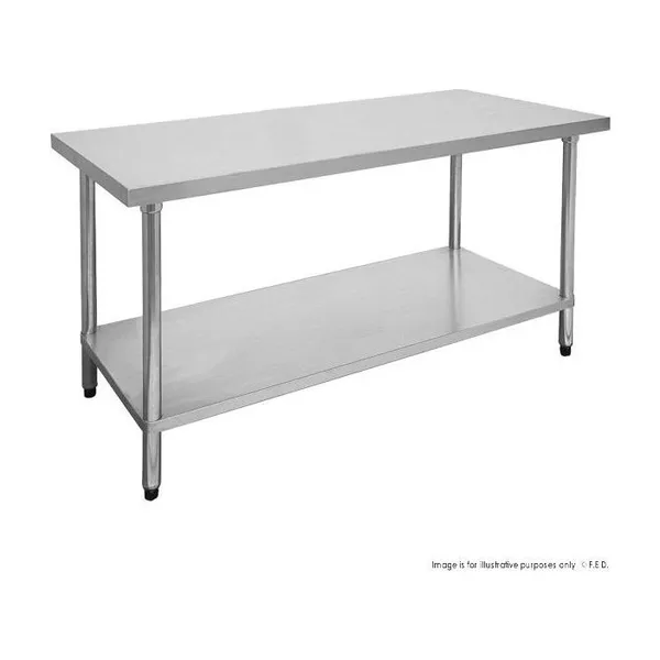 0600-6-WB Economic 304 Grade Stainless Steel Table 600x600x900