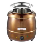 Apuro Copper Finish Soup Kettle - 10Ltr view 2
