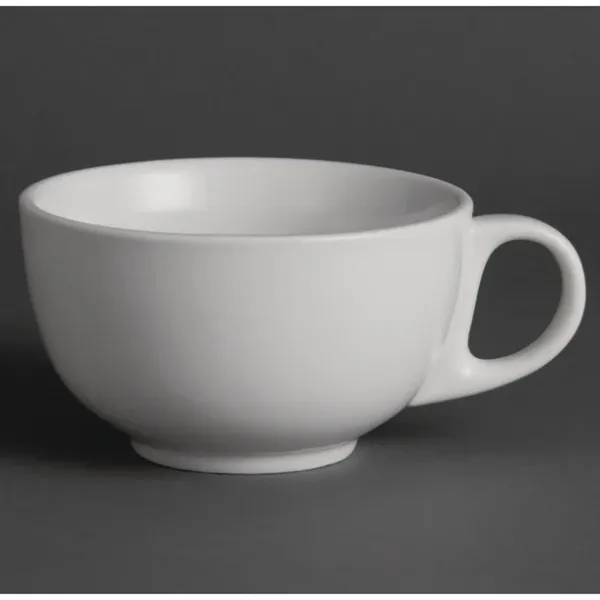 Olympia Whiteware Cappuccino Cup - 15oz (box 12)