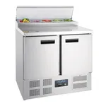 Polar G-Series Pizza Prep Counter Fridge 254ltr view 8