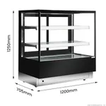 Bonvue Elite Cold Displays with 2 shelves - CL1200-2S view 2