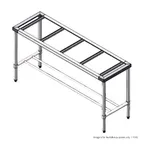 1500-6-WB-S S/S Legs with Double Centre Brace - 600mm Deep