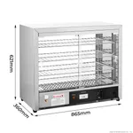 Benchstar Pie Warmer & Hot Food Display - DH-805E view 2