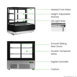 Bonvue Elite Cold Displays with 2 shelves - CL1200-2S view 3