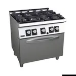 Fagor Kore 700 4 Burner Gas Range with Gas Oven - C-G741H