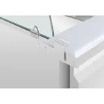 Polar U-Series Gn Saladette Counter With Square Sneeze Guard 3 Door view 2