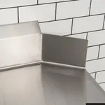 Modular System Clean Dish Table with Splashback view 8