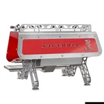 Bezzera VICTORIA Red&nbsp;2-Group Professional Espresso Machine - BZVICTORIA2R view 2