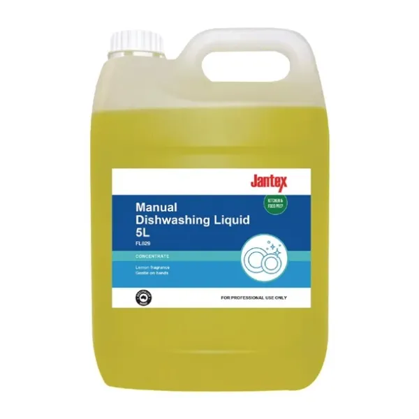 Jantex Manual Dishwashing Liquid Concentrate Lemon 5ltr