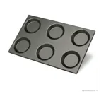 Fagor Enamelled Aluminium Pan 6 Pod for Combi Oven