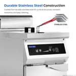 Electmax 700 Series Induction Single Fryer with Splashback - IFS7-30L view 11