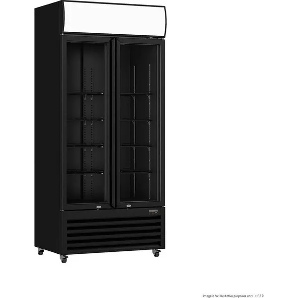 Thermaster Double Glass Door Colourbond Upright Dr
