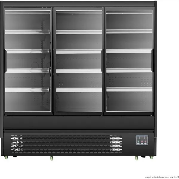 Bonvue 4 Shelves Open Chiller with Tempered Glass Doors - OD-2080P