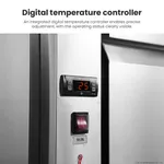 PWB150 three door DELUXE Pizza Prep Bench view 10