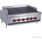 Gasmax LPG Gas 6 Burner Char Grill Top - QR-36ELPG