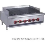 Gasmax LPG Gas 6 Burner Char Grill Top - QR-36ELPG