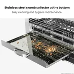 Benchstar Single infrared quartz element salamander griller toaster and timer - QT-1 view 12