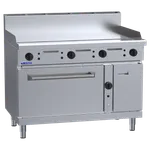 RF-12P: 1200mm Commercial Gas Griddle Range & Convection Oven