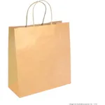 PakMax Medium Twist Handle Kraft Paper Bags