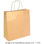PakMax Medium Twist Handle Kraft Paper Bags