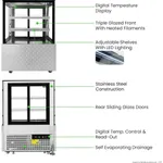 Bonvue Chilled Food Display - SG090FA-2XB