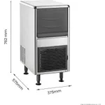 Blizzard Underbench Bullet Ice Maker 25Kg - SN-25C