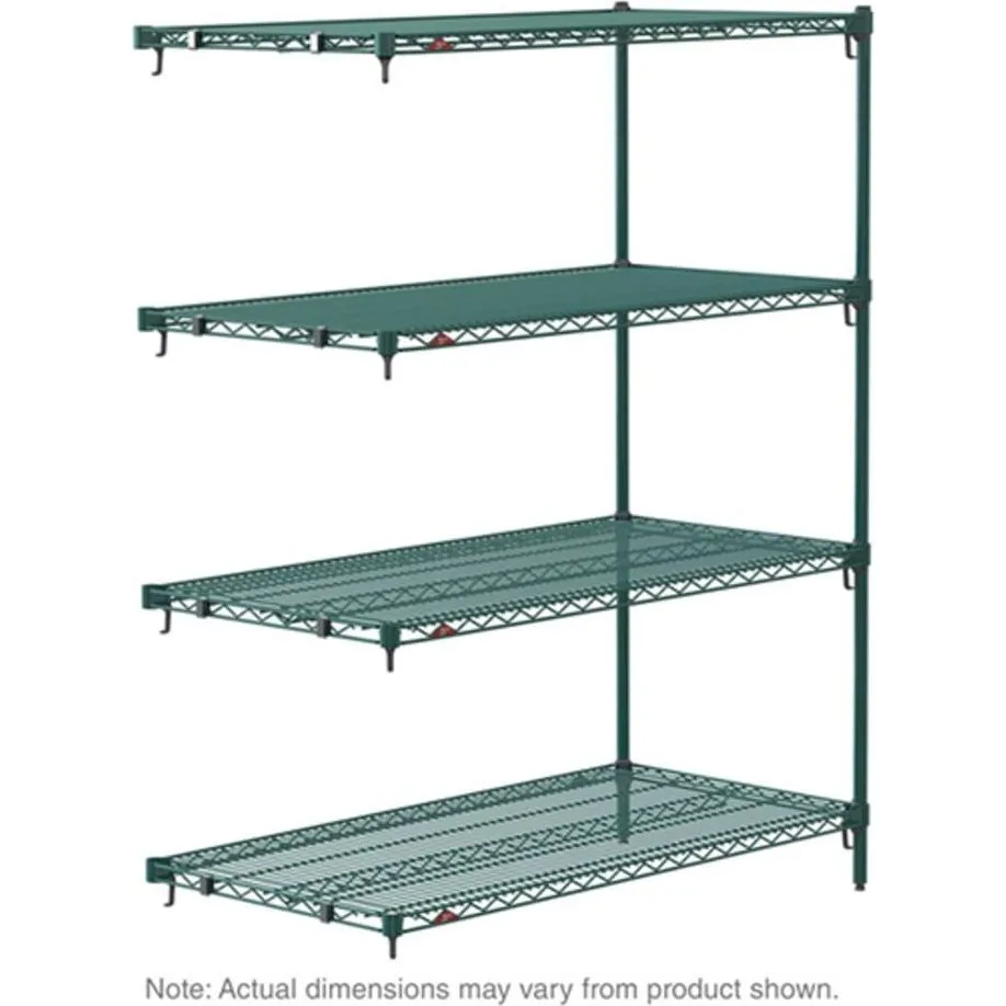 Metro Super Erecta Add-On Wire Shelving - 4 Tier 14 X 36 X 74"
