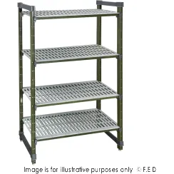 Modular System Poly Coolroom Shelving Starter Kit – PCU18/30