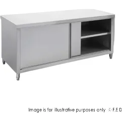 Grade 304 S/S Pass Through Cabinet (Both Side) - STHT-1200-H