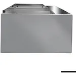 Tecnodom Serie MR80 Black 1520mm Self-serving Deli Display with Storage and Castors