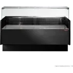 Tecnodom Serie MR9.5 Black 1520mm Wide Deli Display with Storage and Castors