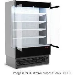 TDVB80-CA-125 Vulcano Supermarket 2 Door Display