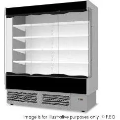 TDVB80-CA-187 Vulcano Supermarket 3 Door Open Display