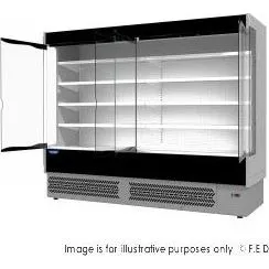 TDVB80-CA-250 Vulcano Supermarket 4 Door Open Display