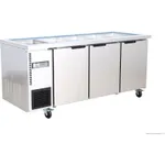 Thermaster 15x1/3 GN pan Ventilated Refrigerated Saladette - TL1800TN-15P