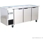 Thermaster 15x1/3 GN pan Ventilated Refrigerated Saladette - TL1800TN-15P