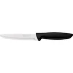Churrasco Plenus Steak Knife Serrated Wide Blade Black 127mm