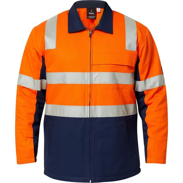 Hi Vis Quilted Jkt W/tape