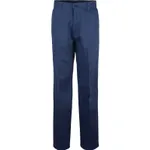 Flat Front Cotton Trouser Long