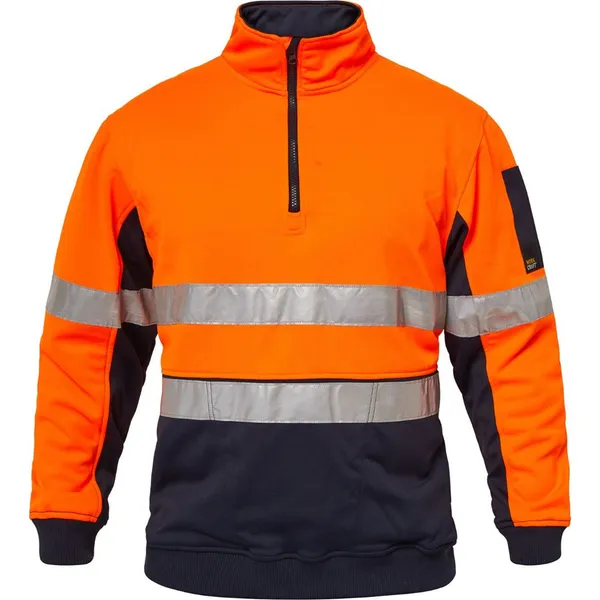 Hi Vis 1/2 Zip Pullover Tape