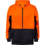 Hi Vis Hoodie W/zip