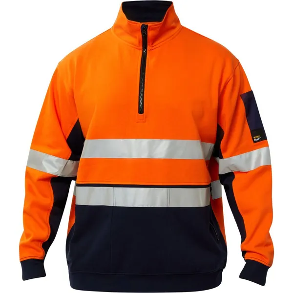 Half Zip Cotton Pull Over